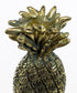 Pineapple Lamp Finial Antique Brass 3"h