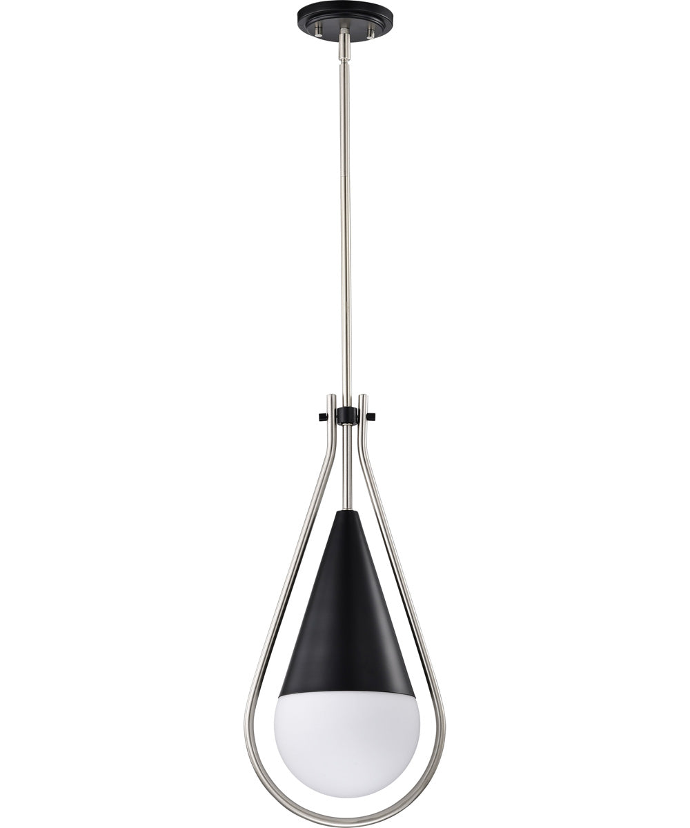 Admiral 1-Light Pendant Matte Black