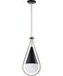 Admiral 1-Light Pendant Matte Black