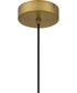 Aero 1-light Mini Pendant Aged Brass