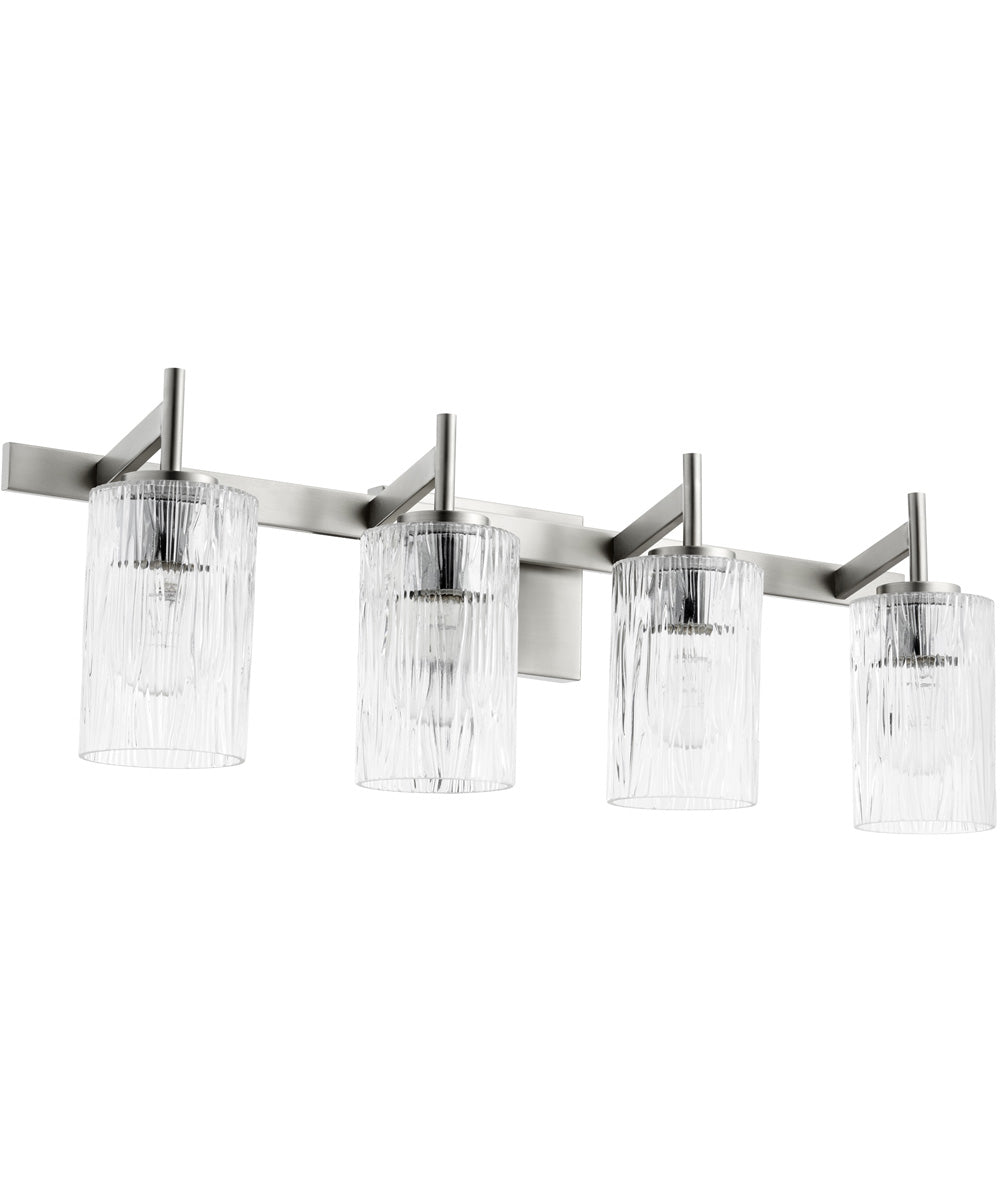 4-light Bath Vanity Light Satin Nickel