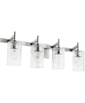 4-light Bath Vanity Light Satin Nickel
