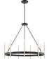 Anthem 9-light Chandelier Mystic Black