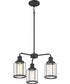Ludlow 3-light Chandelier Earth Black