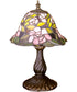13"H BEGONIA MINI LAMP.605