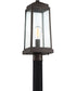 Ravenel Large 1-light Outdoor Post Light Western Bronze