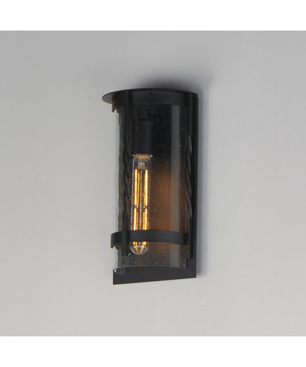 Foundry 1-Light Outdoor Wall Sconce Black