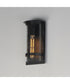 Foundry 1-Light Outdoor Wall Sconce Black