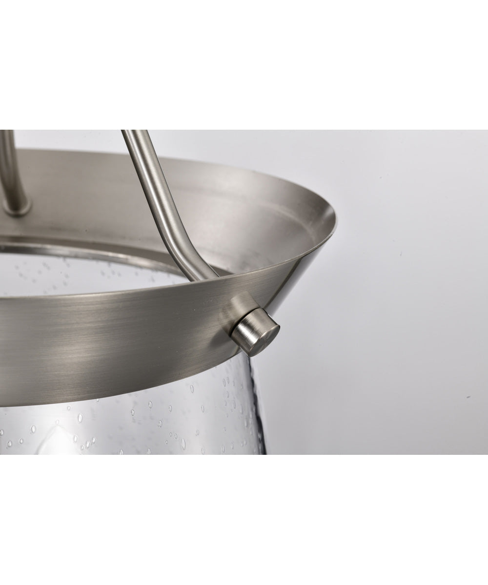 Boliver 3-Light Pendant Brushed Nickel