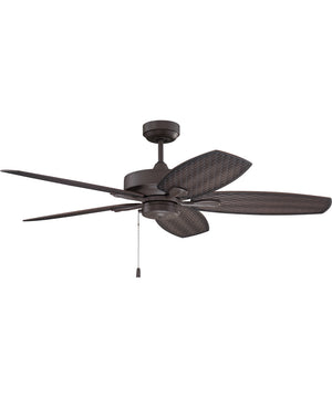 52" Retreat Indoor/Outdoor Ceiling Fan (Blades Included) Brown