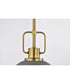 Everton 1-Light Pendant Matte Gray