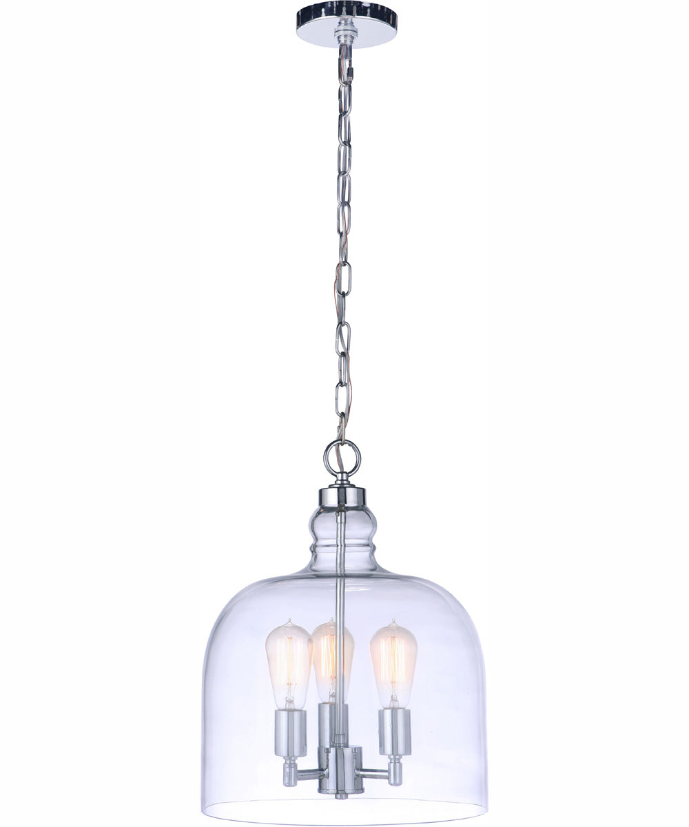 Jackson 3-Light Pendant Chrome