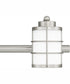 Hazlett Extra Large 4-light Bath Light Brushed Nickel