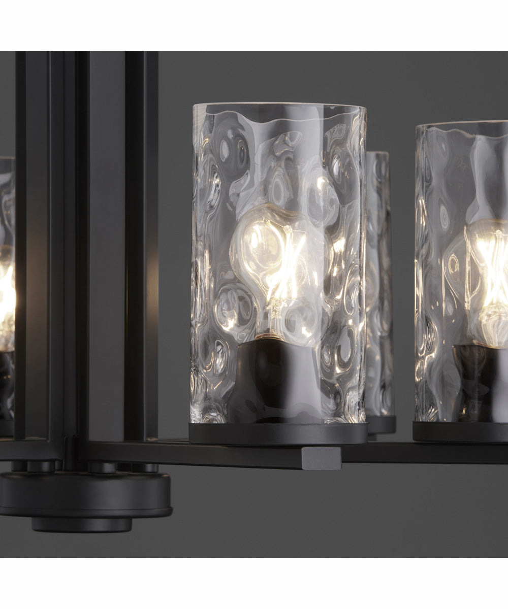 Steinway 6-light Chandelier Matte Black