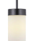 Elevate 1-Light Mini-Pendant Matte Black