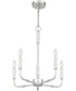 Abner 5-light Chandelier Polished Chrome