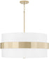 Sutton 4-Light Pendant Soft Gold