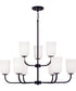 Lawson 9-Light Chandelier Matte Black