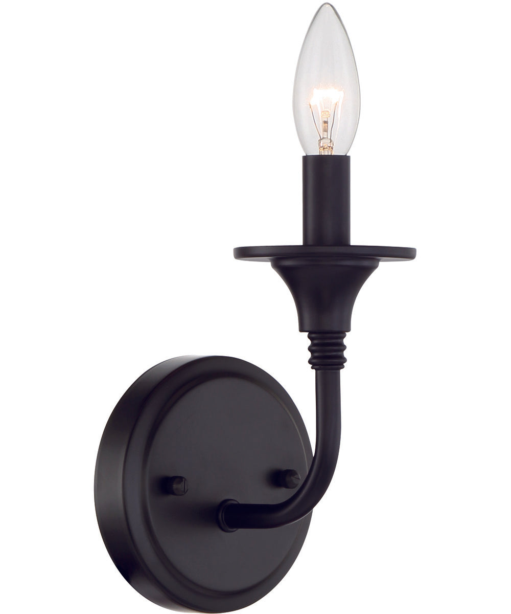 Jolenne 1-Light Wall Sconce Flat Black
