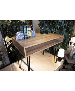 Strumford Home Office Desk Brown/Black