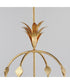 Paloma 3-Light Foyer Pendant Gold Leaf