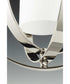 Equinox 1-Light Small Foyer Lantern Polished Nickel
