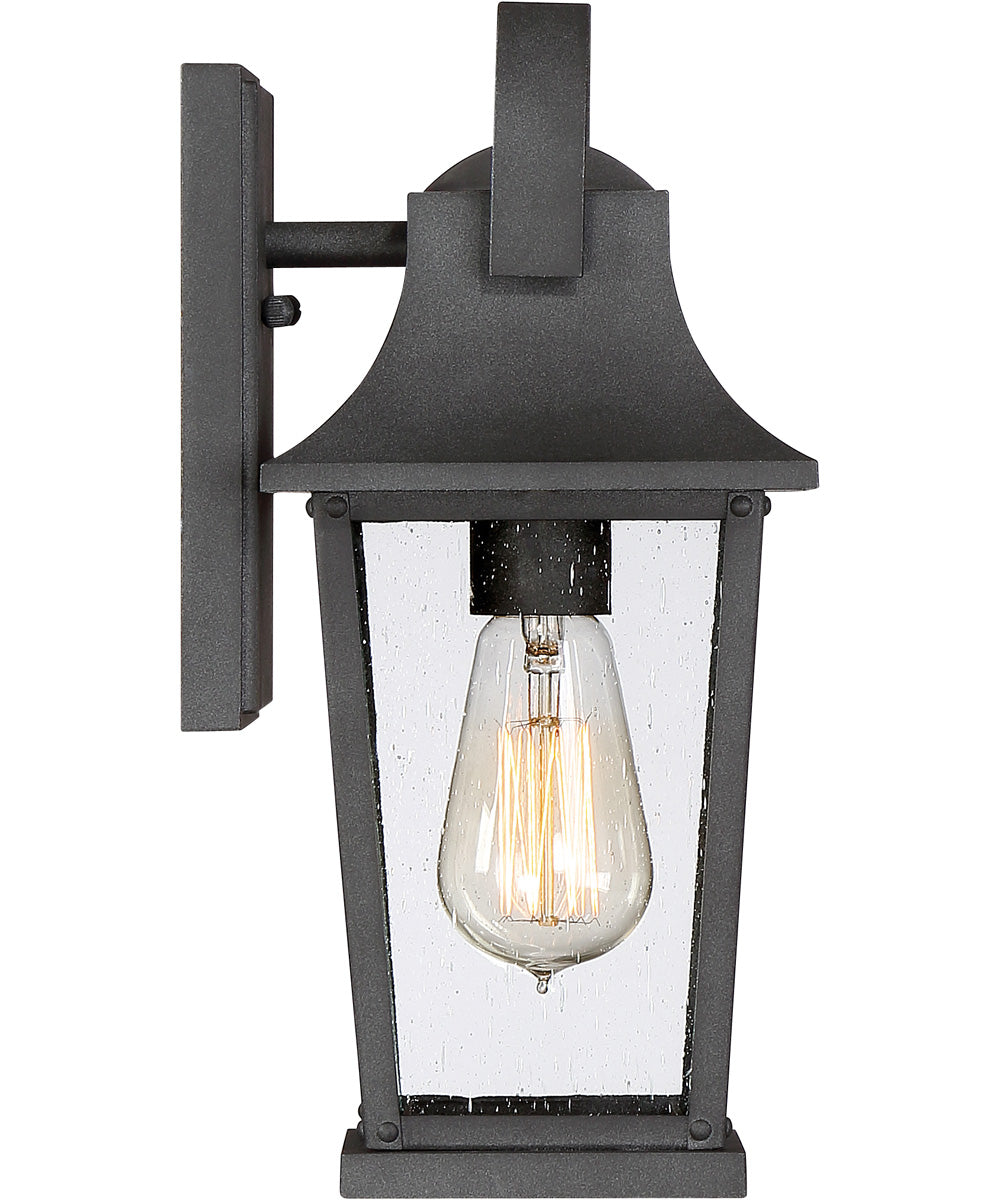 Galveston Small 1-light Outdoor Wall Light Mottled Black