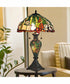 Coral Seashells Tiffany Table Lamp With Night Light