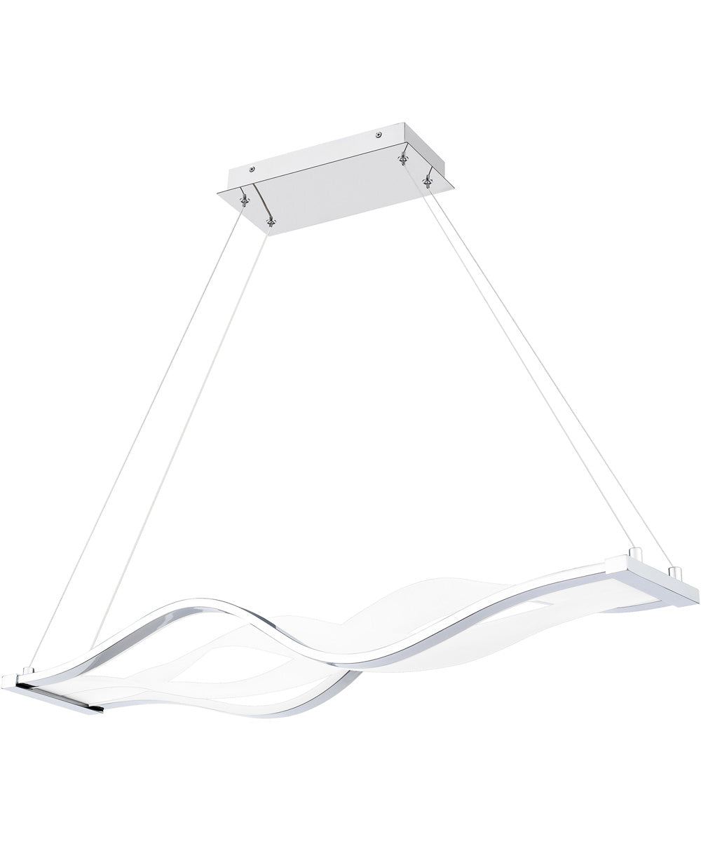 Saratoga  Island Light Polished Chrome