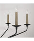 Wilder 6-Light Chandelier Matte Black