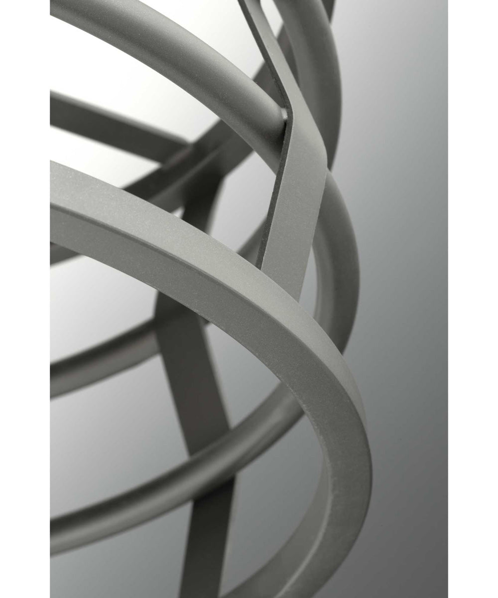 Remix 3-Light Global Pendant Light Graphite