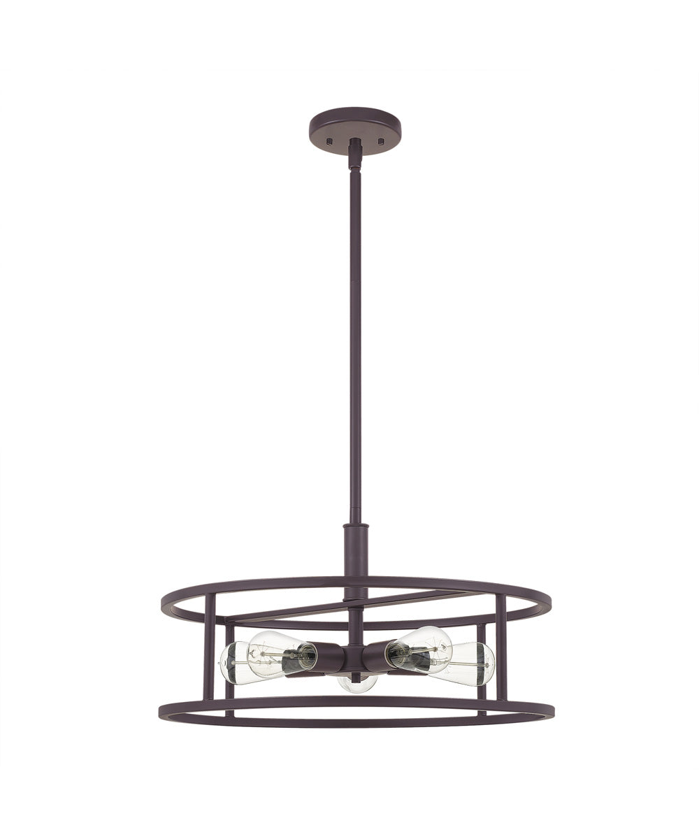 New Harbor 5-light Pendant Western Bronze