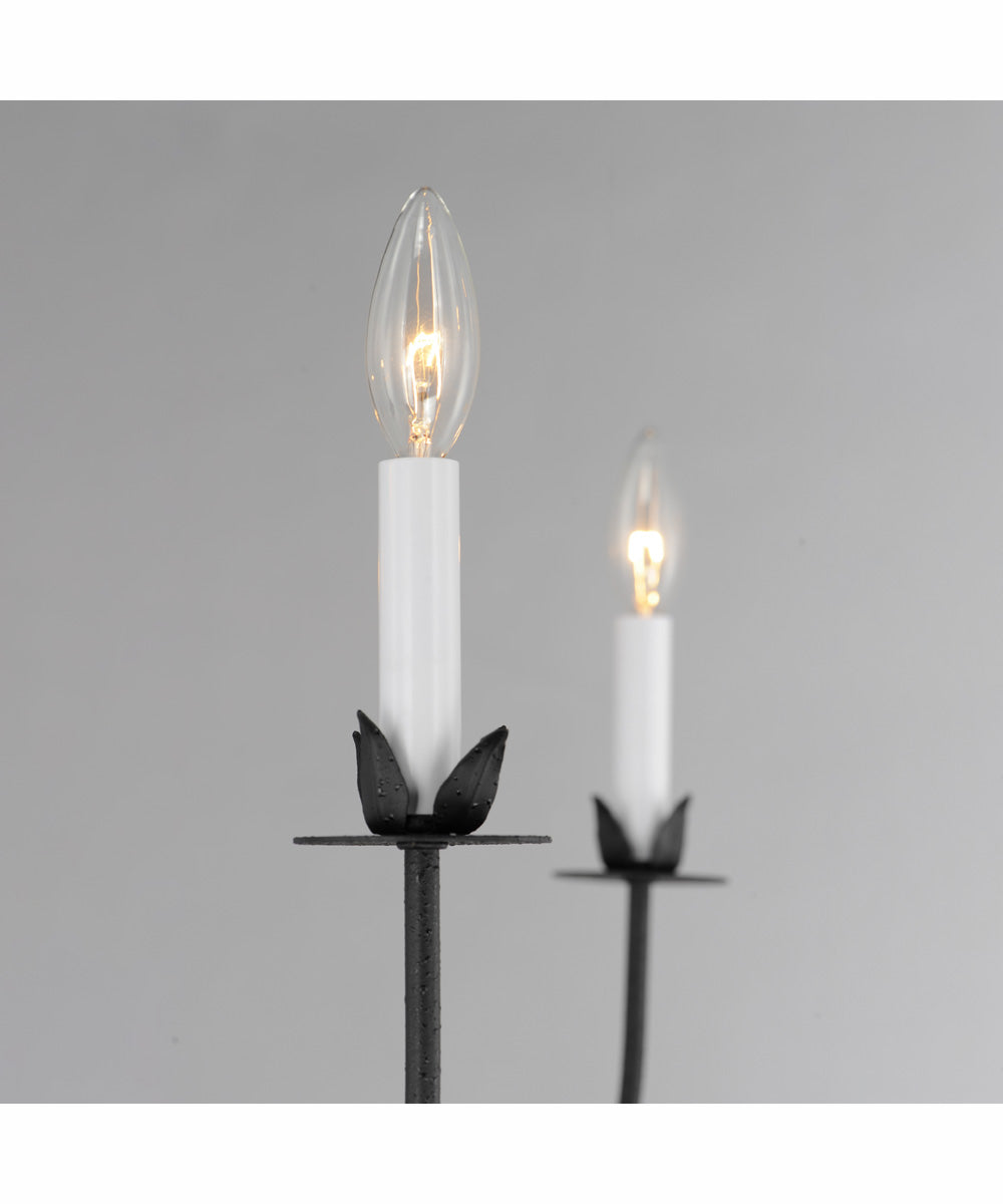 Paloma 5-Light Chandelier Anthracite