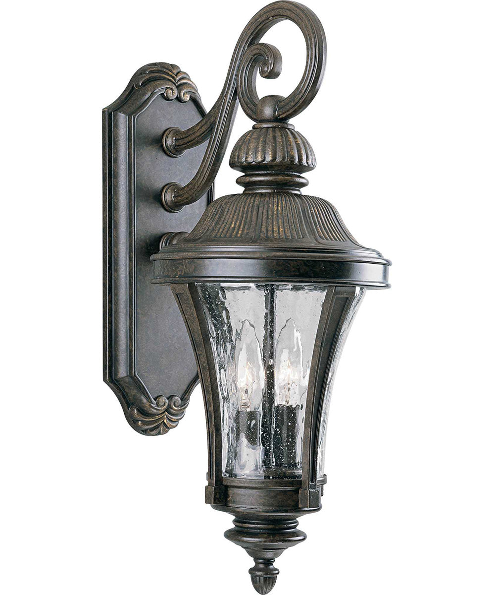 Nottington 2-Light Medium Wall Lantern Forged Bronze
