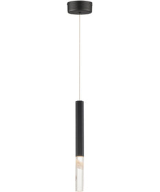 Diaphane LED 1-Light Pendant Black