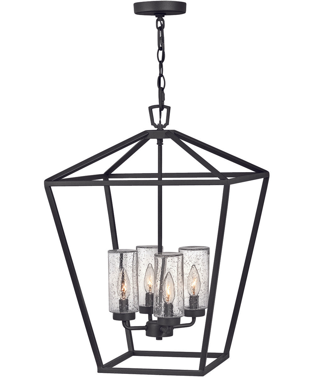 Alford Place 4-Light Medium Outdoor Single Tier in Museum Black
