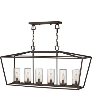 Alford Place 6-Light LED Outdoor Linear 12v in Oil Rubbed Bronze