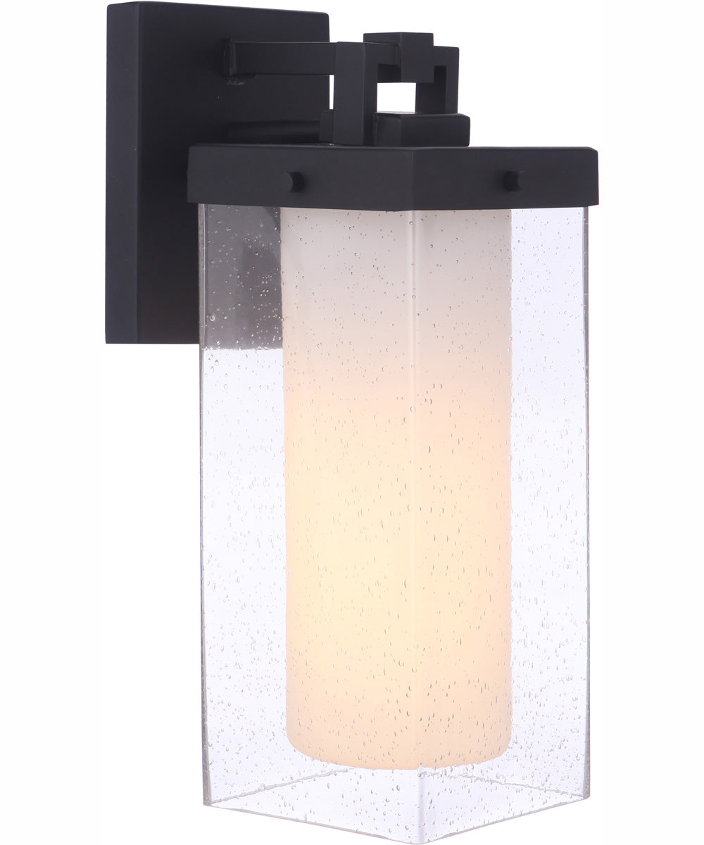 Hayner 1-Light Outdoor Wall Lantern Midnight