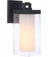 Hayner 1-Light Outdoor Wall Lantern Midnight