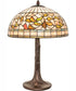 23" High Tiffany Turning Leaf Table Lamp