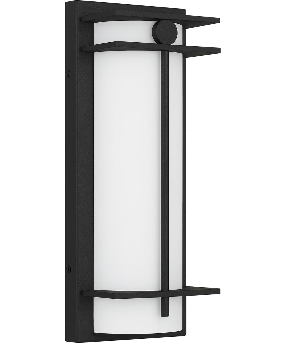 Syndall Medium Outdoor Wall Light Earth Black