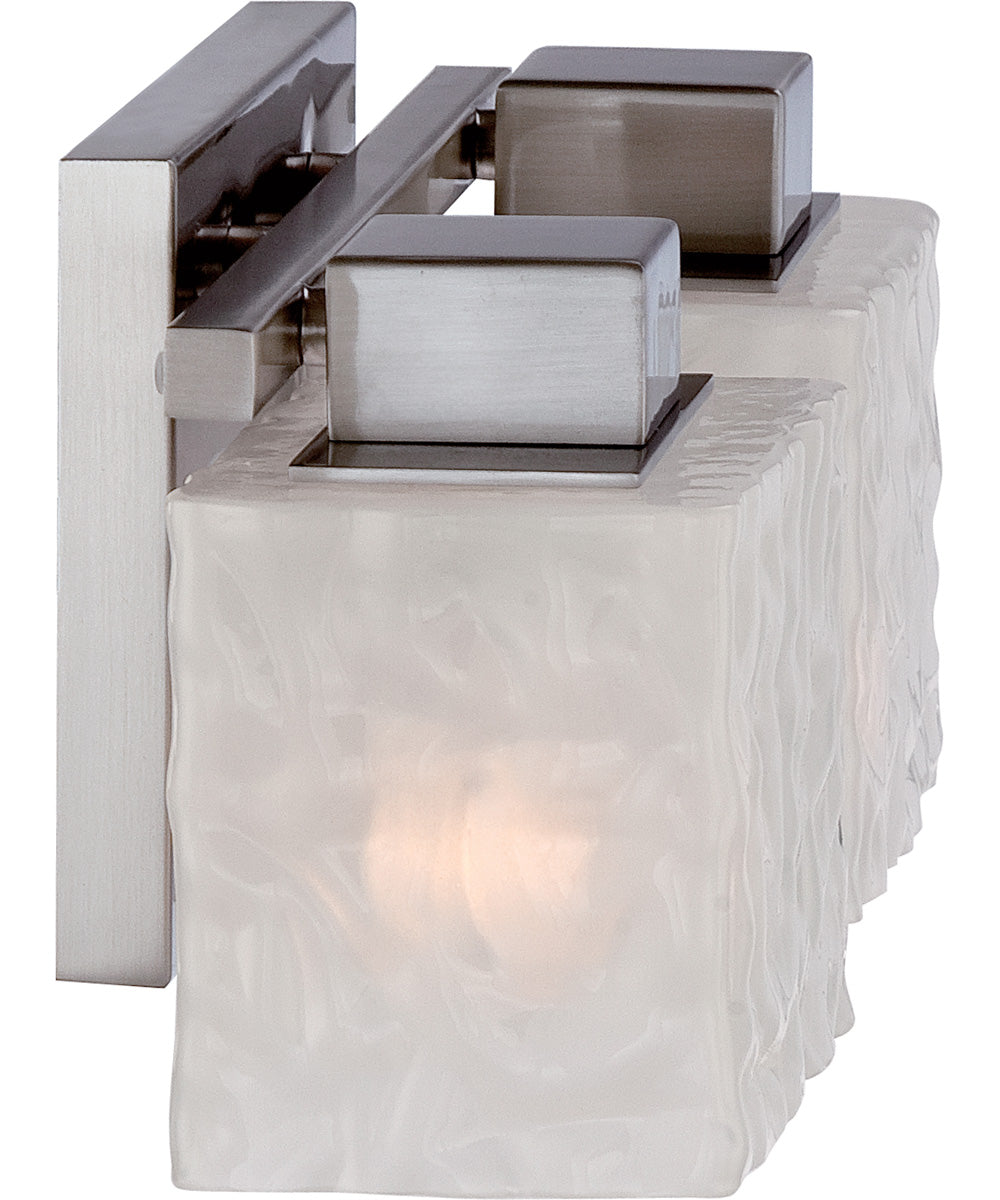 Melody Medium 2-light Bath Light Brushed Nickel