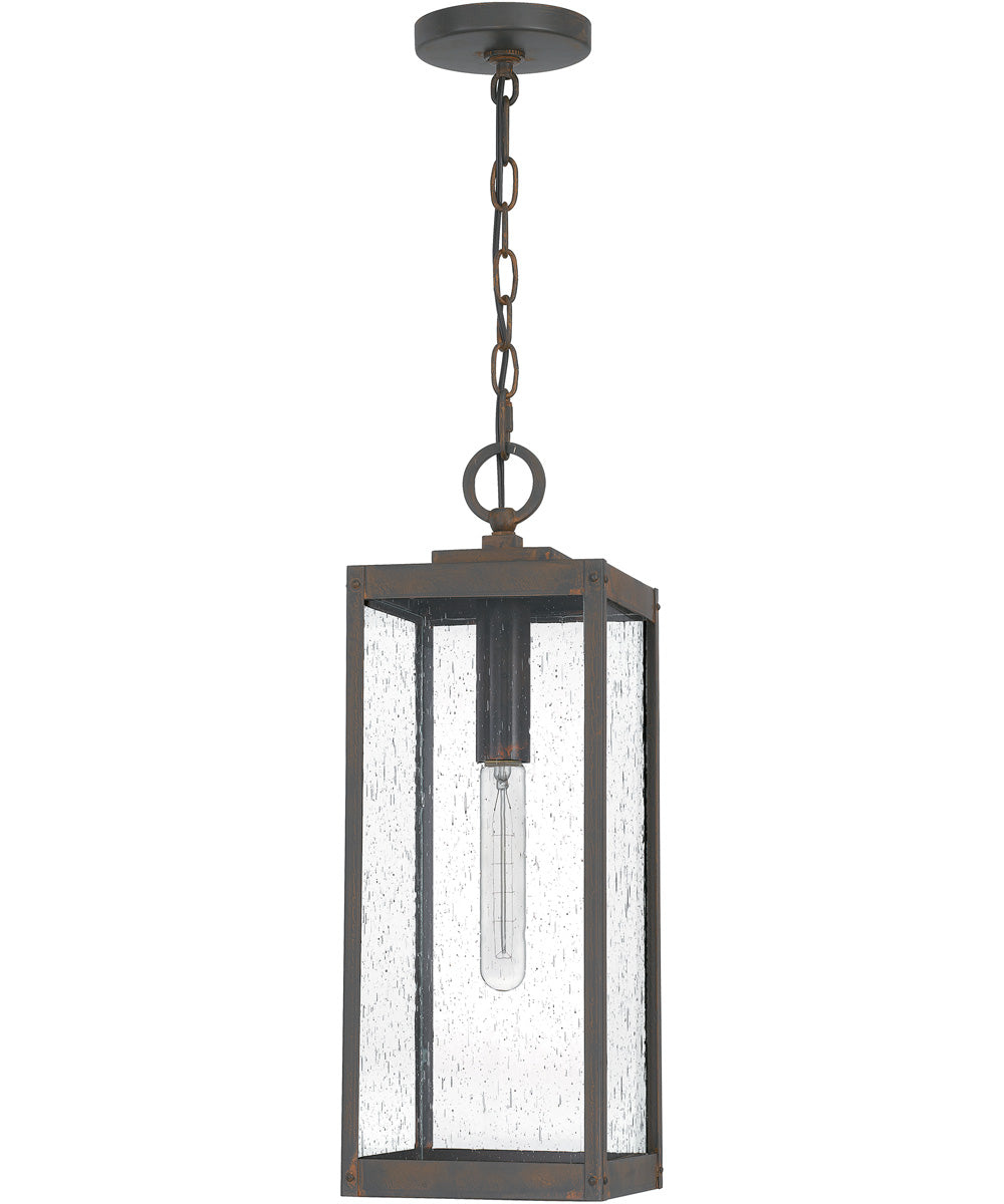 Westover Large 1-light Outdoor Pendant Light Industrial Bronze