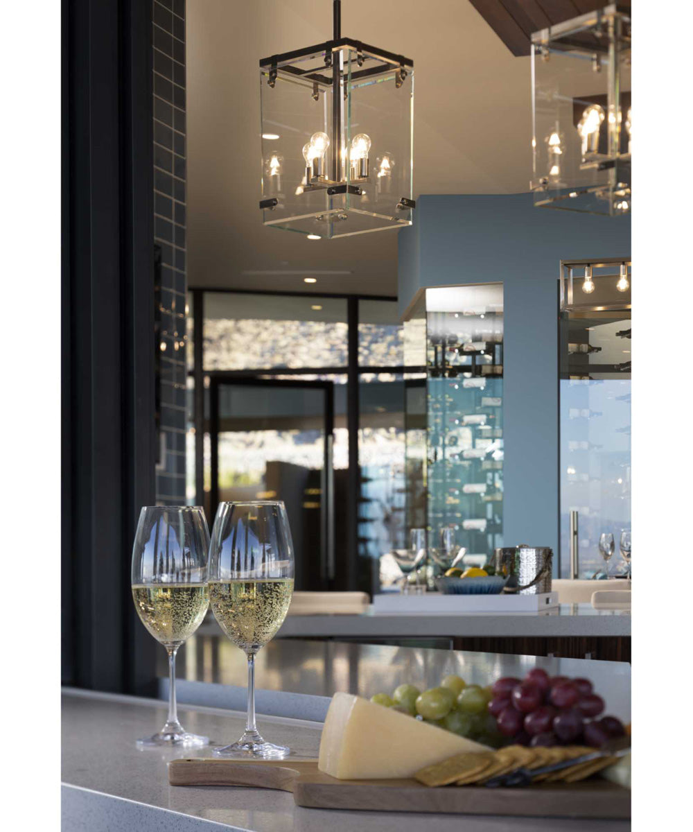 Glayse 4-Light Pendant Brushed Nickel