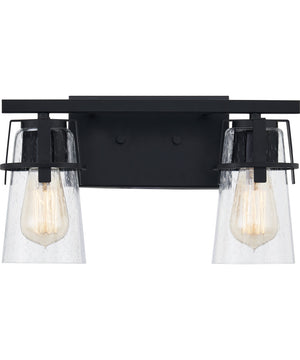 Knox Medium 2-light Bath Light Matte Black
