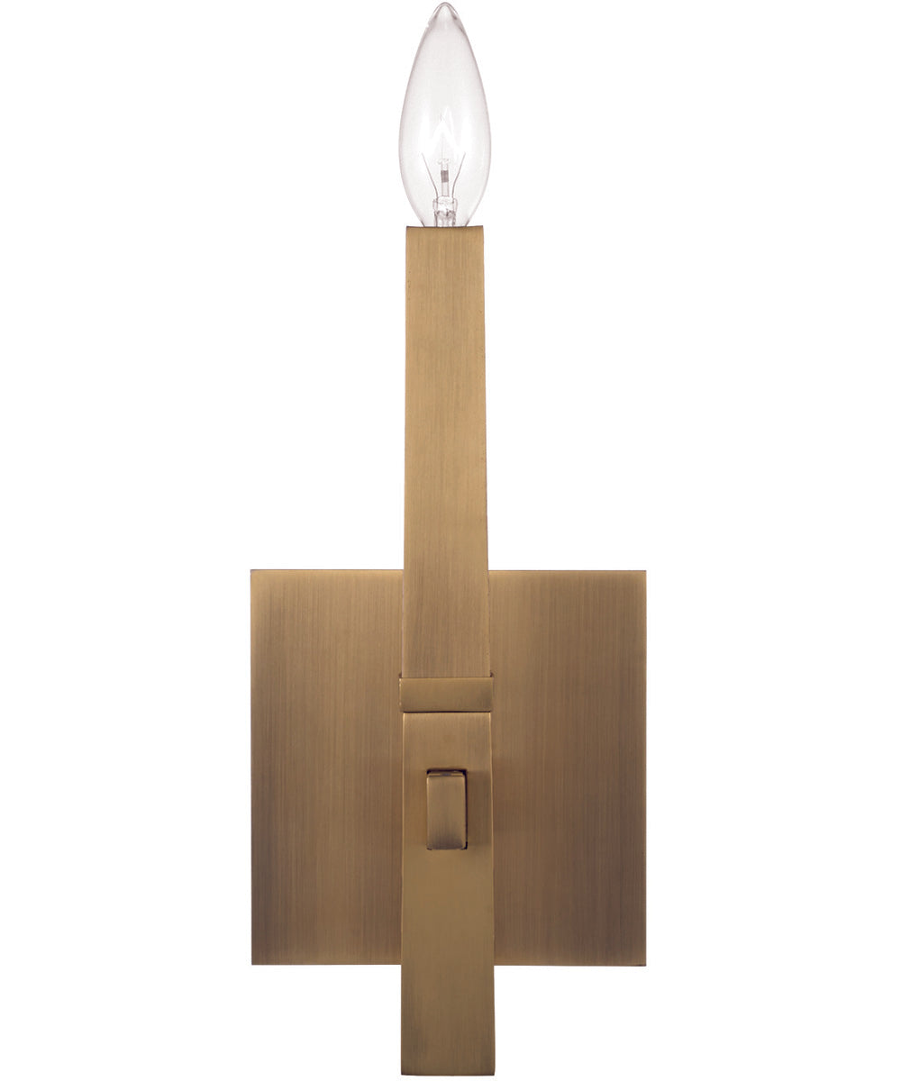 Blake 1-Light Sconce Aged Brass