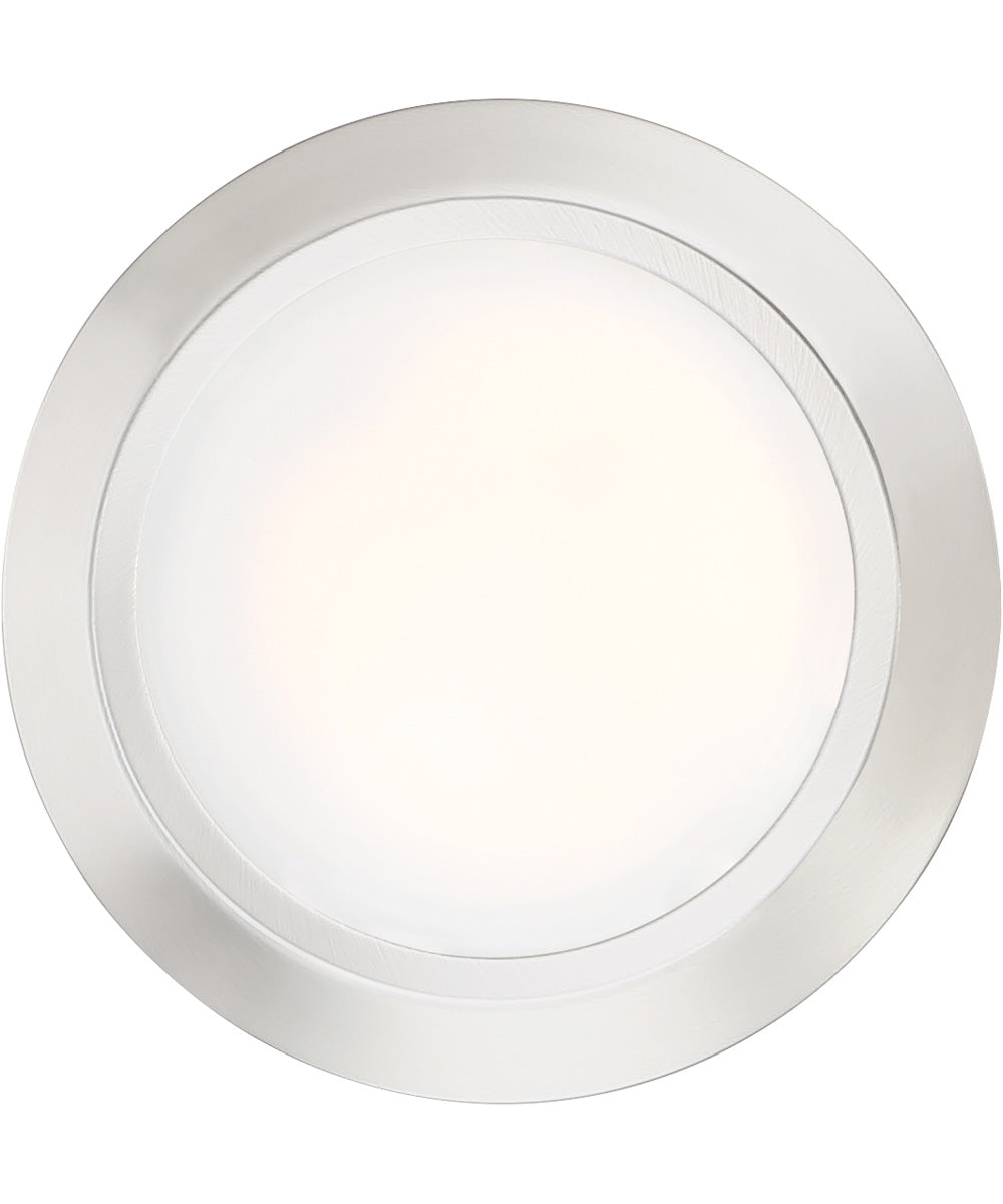 Verge  Flush Mount Brushed Nickel