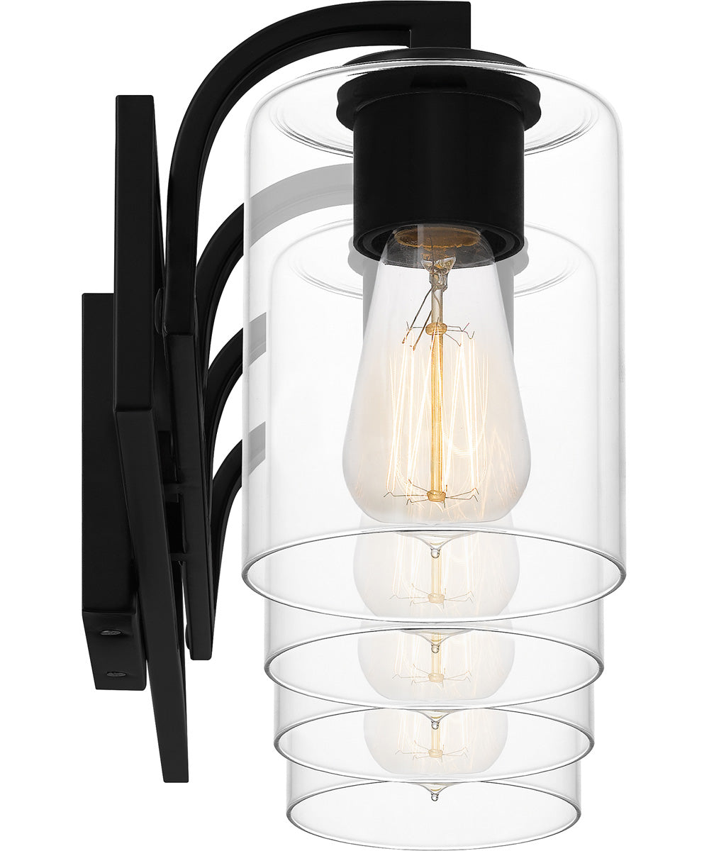 Lansdowne Extra Large 4-light Bath Light Matte Black