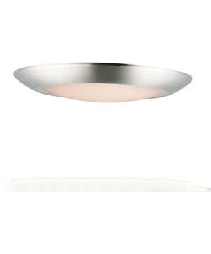 Diverse 13 inch LED Flush Mount 3000K Satin Nickel