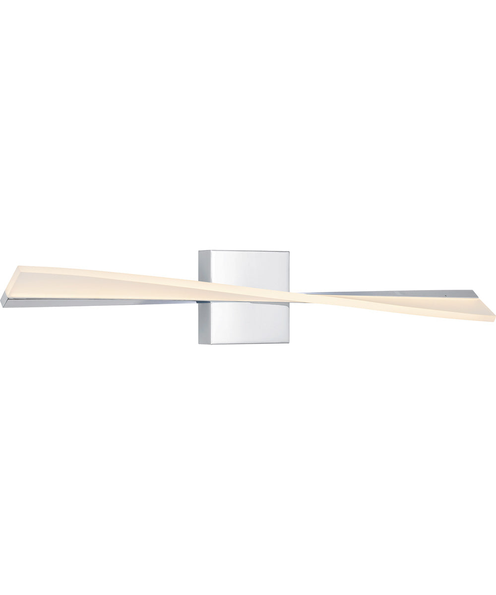 Fox Large Bath Light Polished Chrome